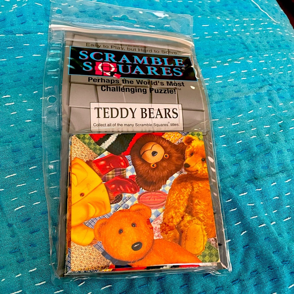 Scramble Squares Teddy Bear Puzzle